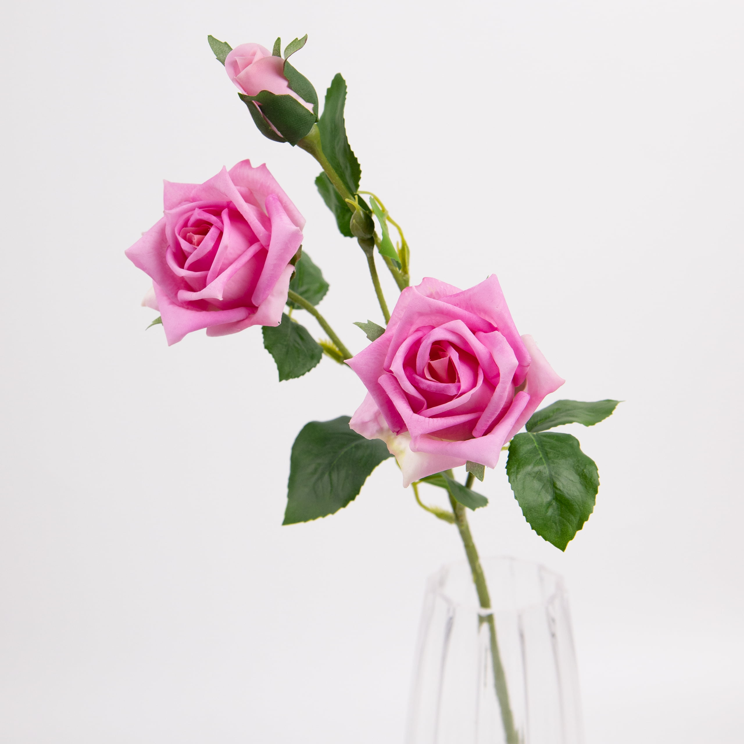 50cm Real-Touch 3 Heads Camille Rose Spray