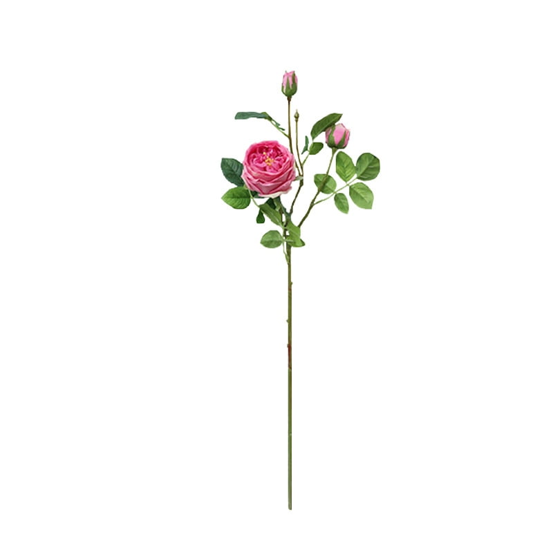 71cm Real-Touch 3 Heads Austin Rose Spray