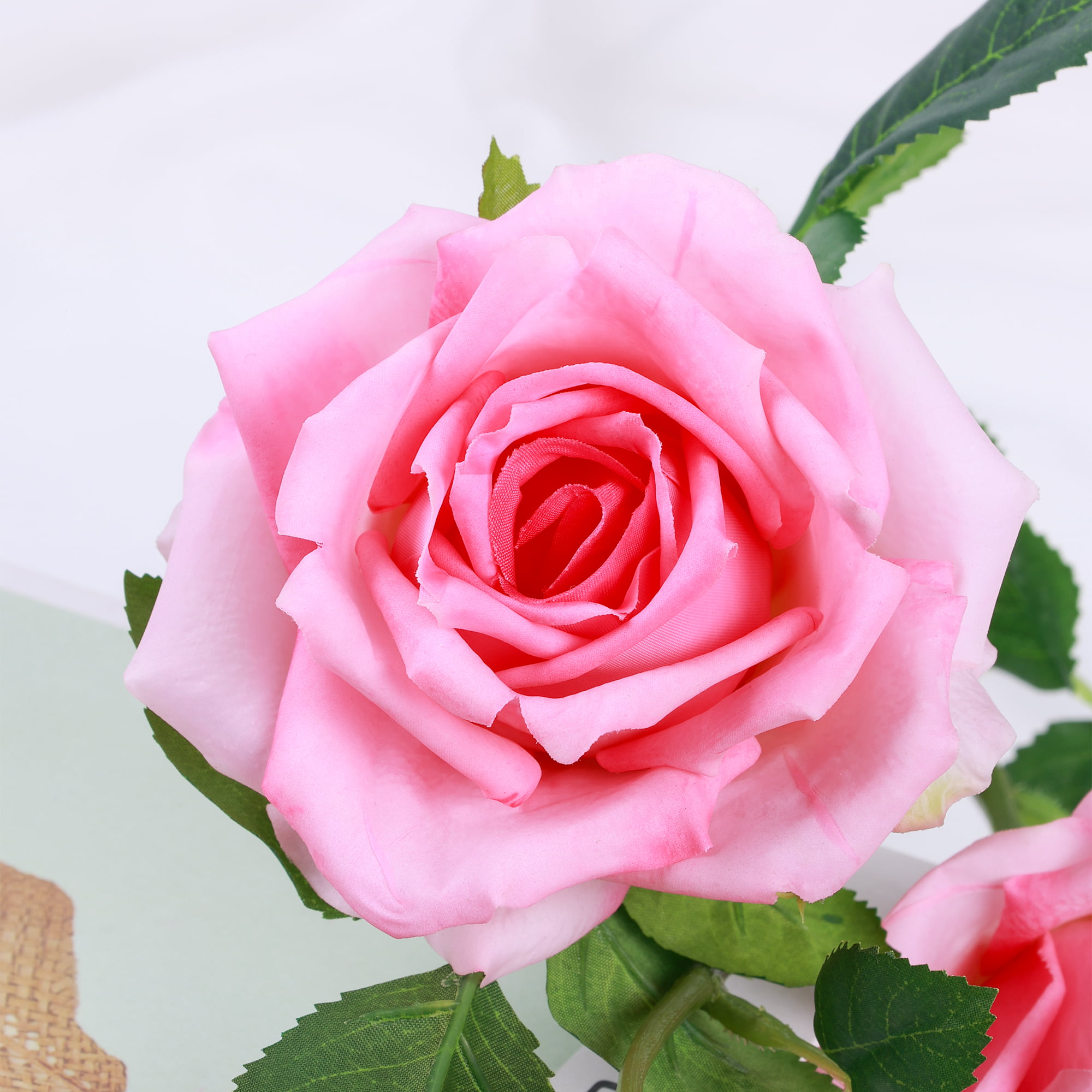 80cm Real-Touch 3 Heads Elsa Rose Spray