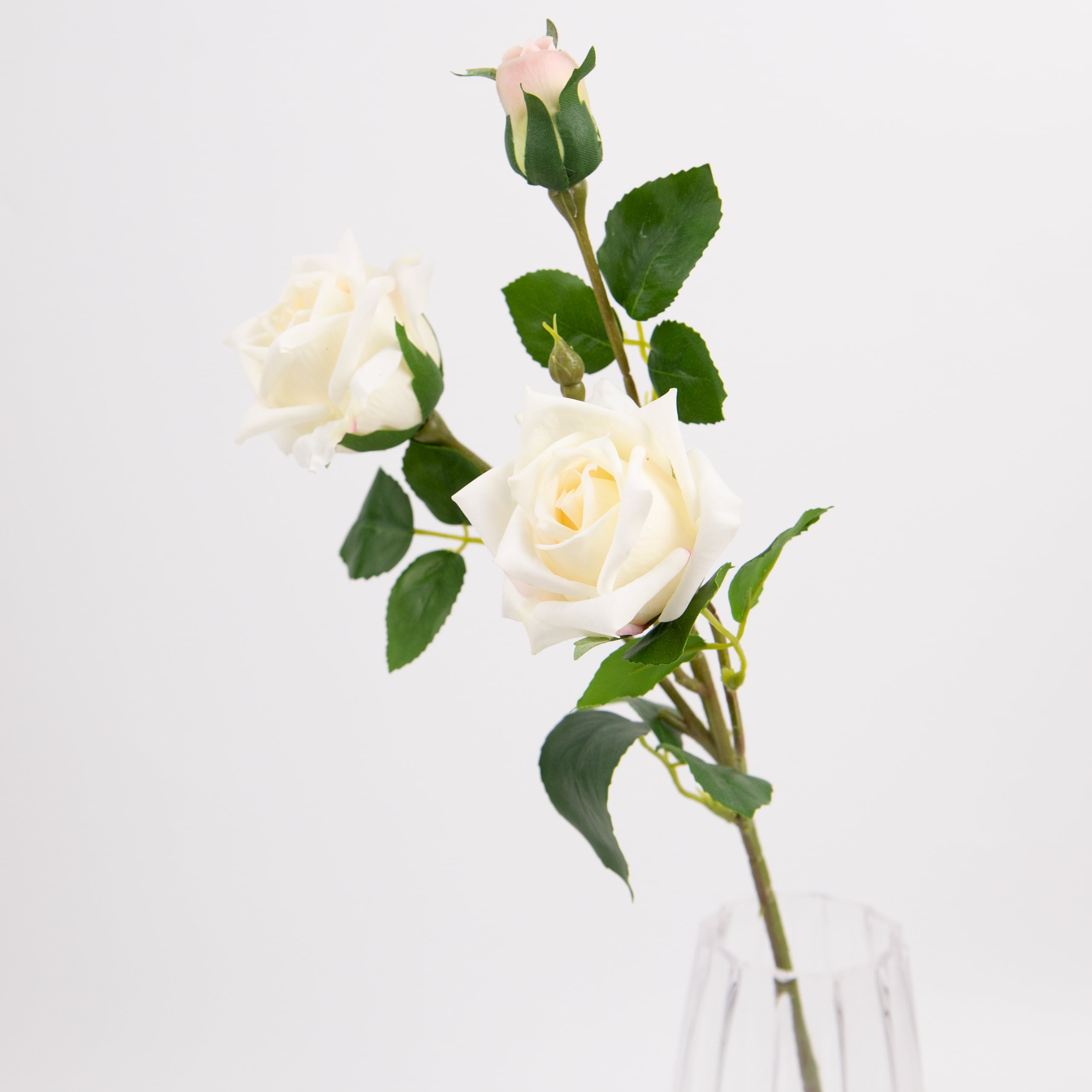 50cm Real-Touch 3 Heads Camille Rose Spray