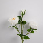 51cm Real-Touch 3 Heads Mini Austin Rose Spray