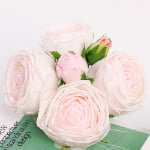 20cm Real-Touch 6 Heads Bernice Rose Bundle