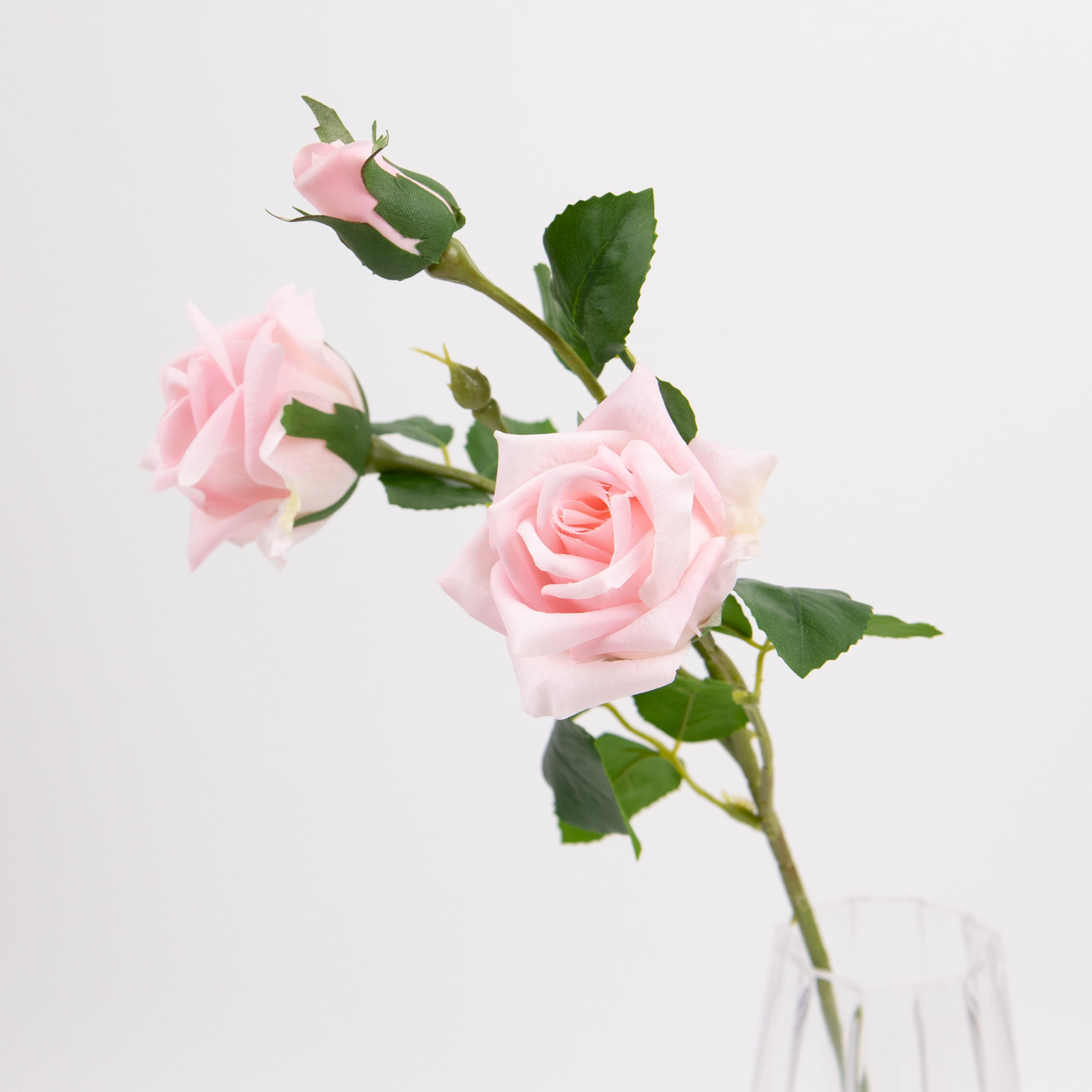 50cm Real-Touch 3 Heads Camille Rose Spray