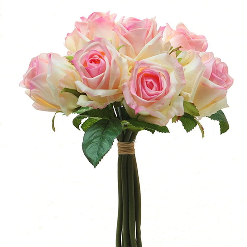 28cm Real-Touch 7 Heads Sofia Rose Bundle