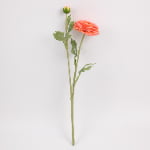 49cm Real-Touch 2 Heads Annie Ranunculus Spray