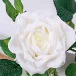 80cm Real-Touch 3 Heads Elsa Rose Spray