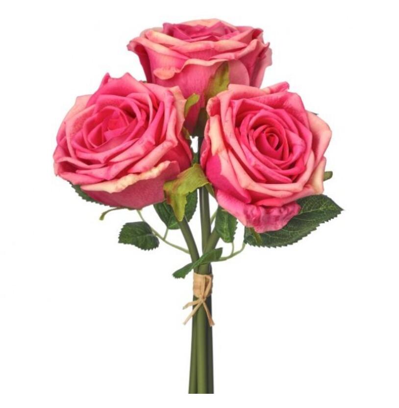 30cm Real-Touch 3 Heads Barbara Rose Bundle