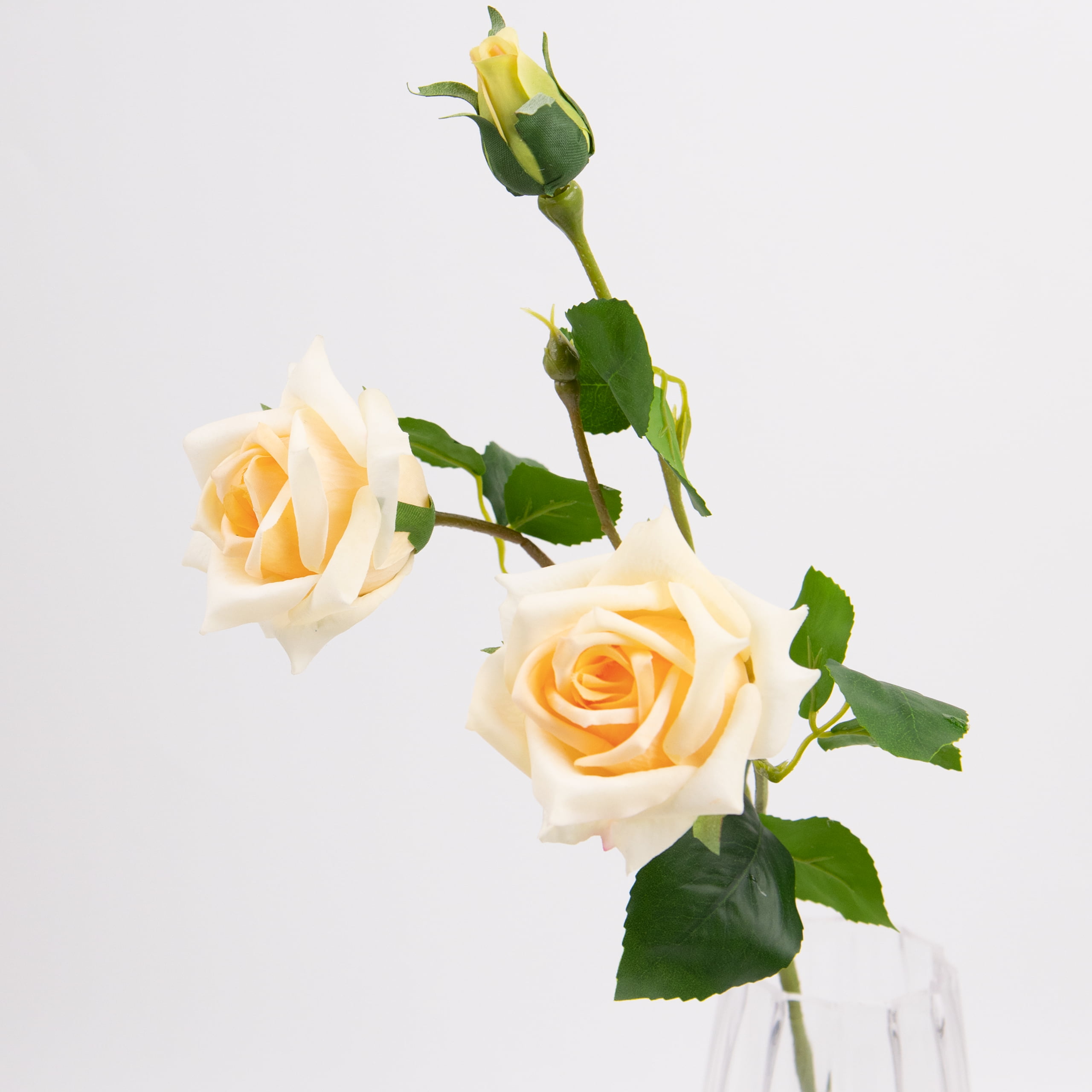 50cm Real-Touch 3 Heads Camille Rose Spray