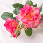 70cm Real-Touch 3 Heads Jasmine Rose Spray