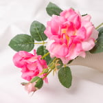 70cm Real-Touch 3 Heads Jasmine Rose Spray