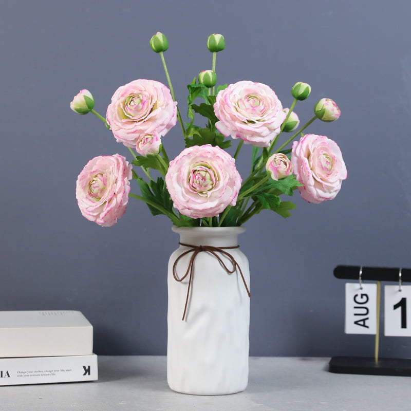 43cm Real-Touch 5 Heads Annie Ranunculus Bundle