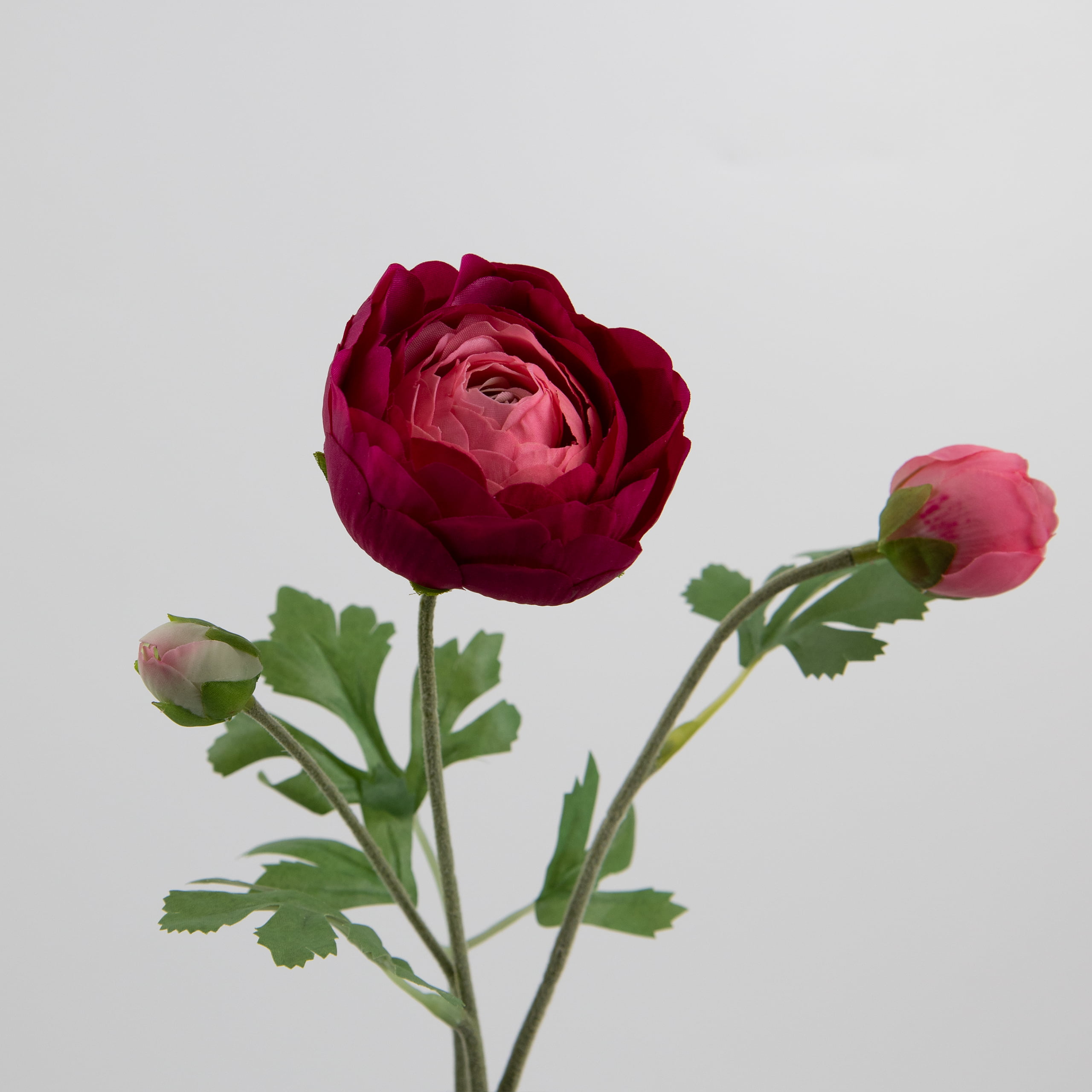 52cm Real-Touch 3 Heads Rachel Ranunculus Spray