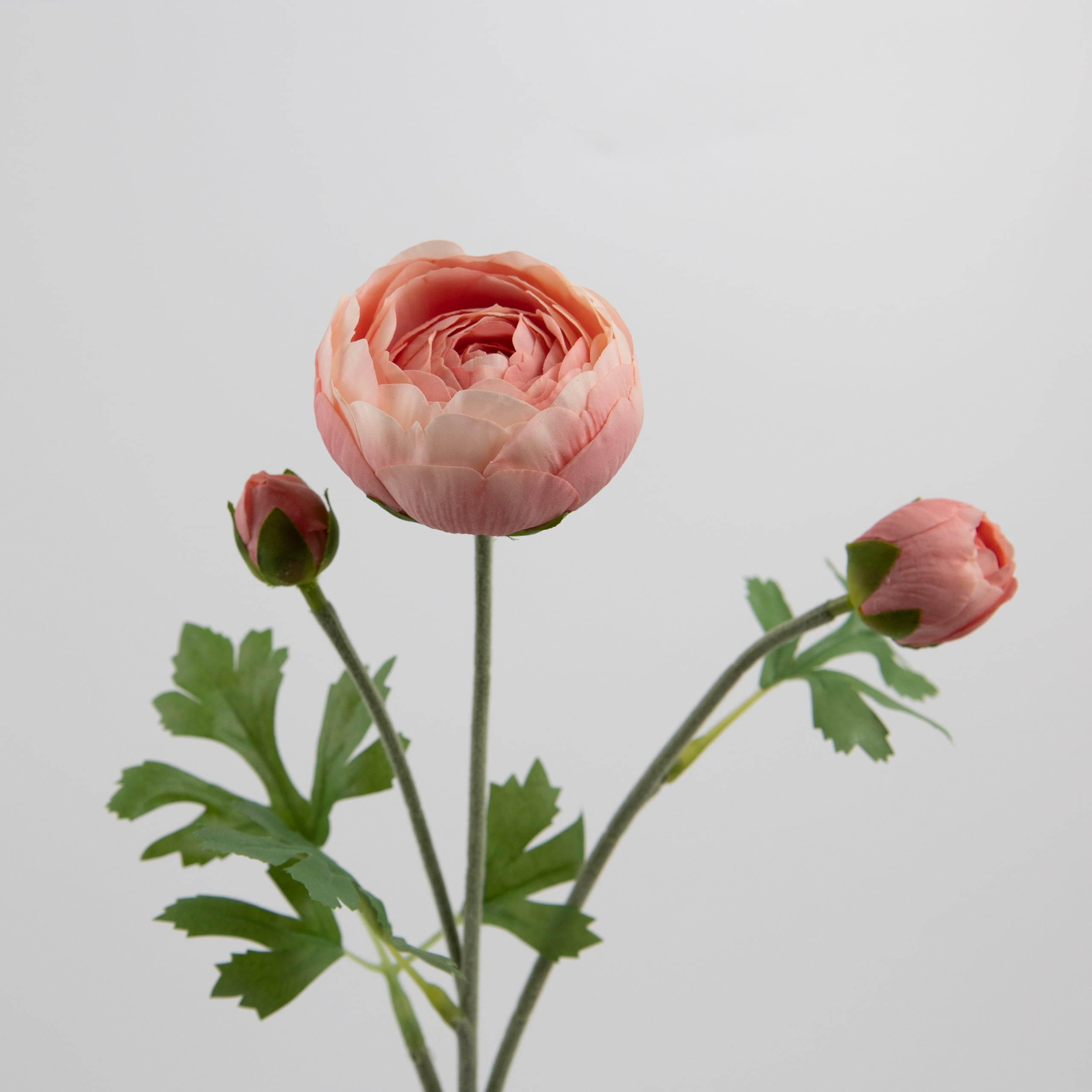 52cm Real-Touch 3 Heads Rachel Ranunculus Spray
