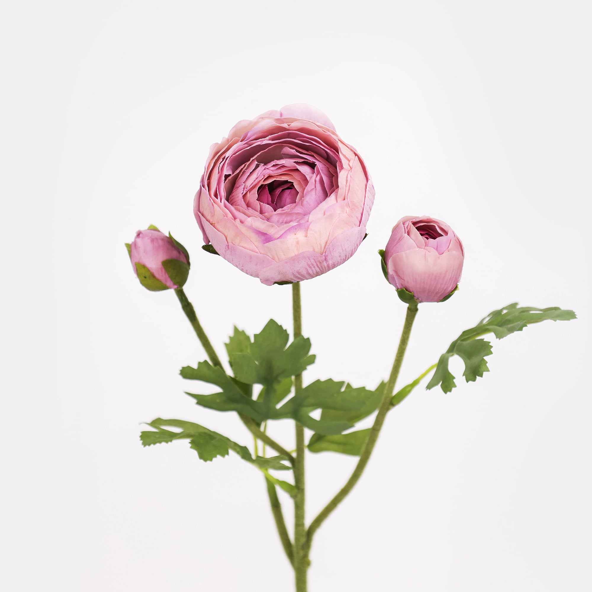 52cm Real-Touch 3 Heads Rachel Ranunculus Spray