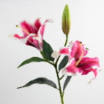 82cm Real-Touch 3 Heads Lily Spray