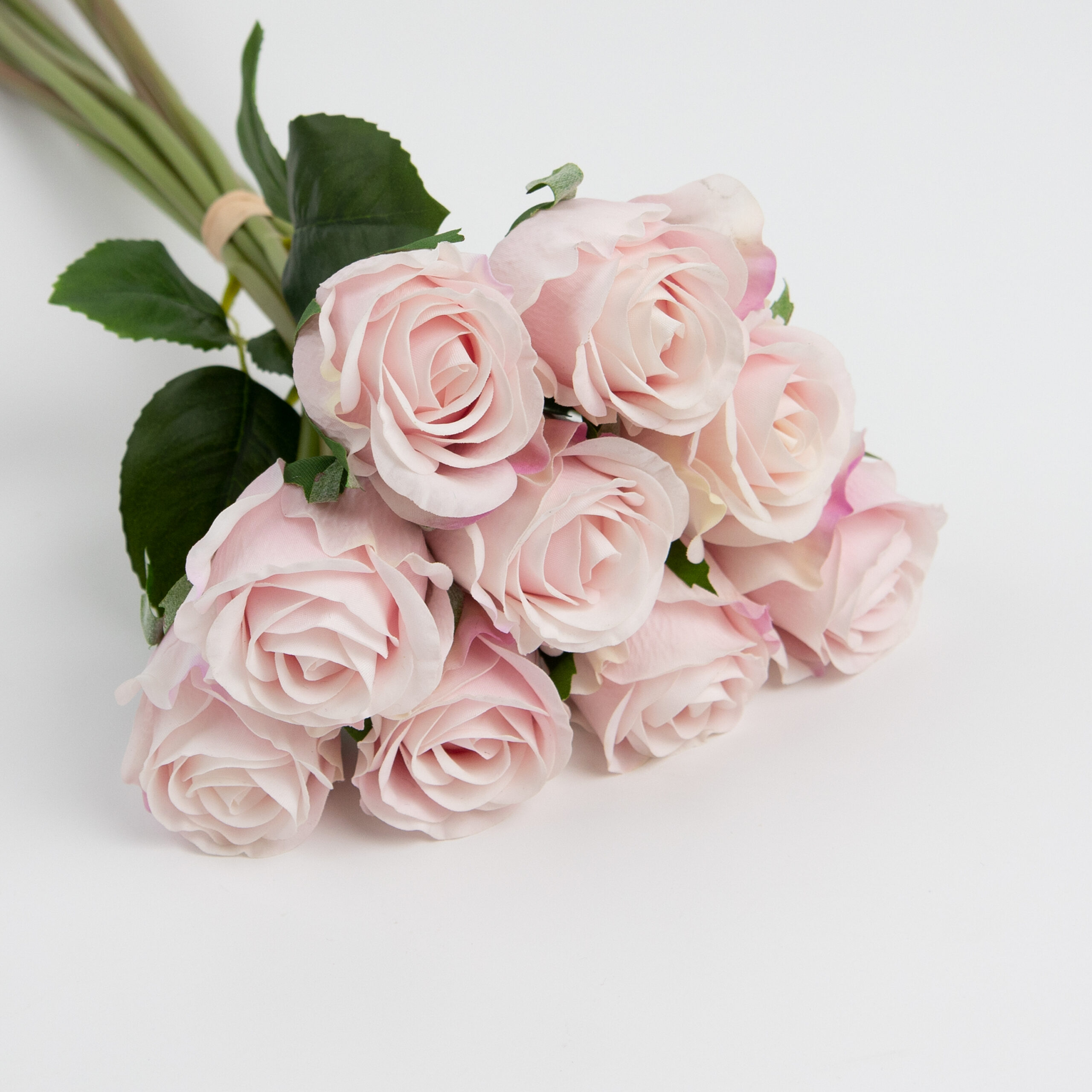 42cm Real-Touch 9 Heads Luna Rose Bundle