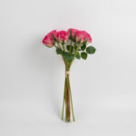 42cm Real-Touch 9 Heads Luna Rose Bundle