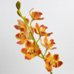 69cm Real-Touch 9 Heads Cymbidium Orchid Stem