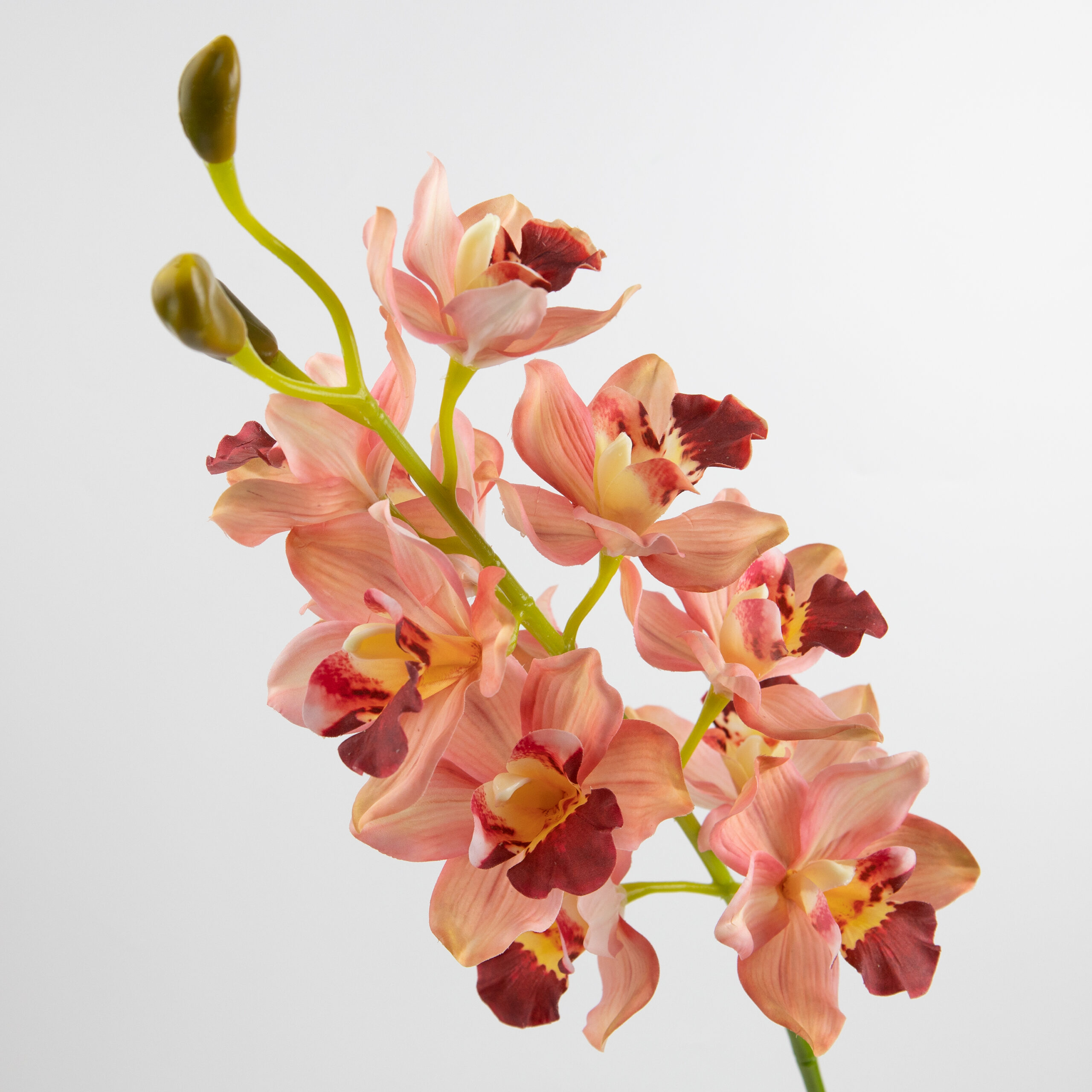 97cm Real-Touch 11 Heads Cymbidium Orchid Stem