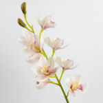 69cm Real-Touch 9 Heads Cymbidium Orchid Stem