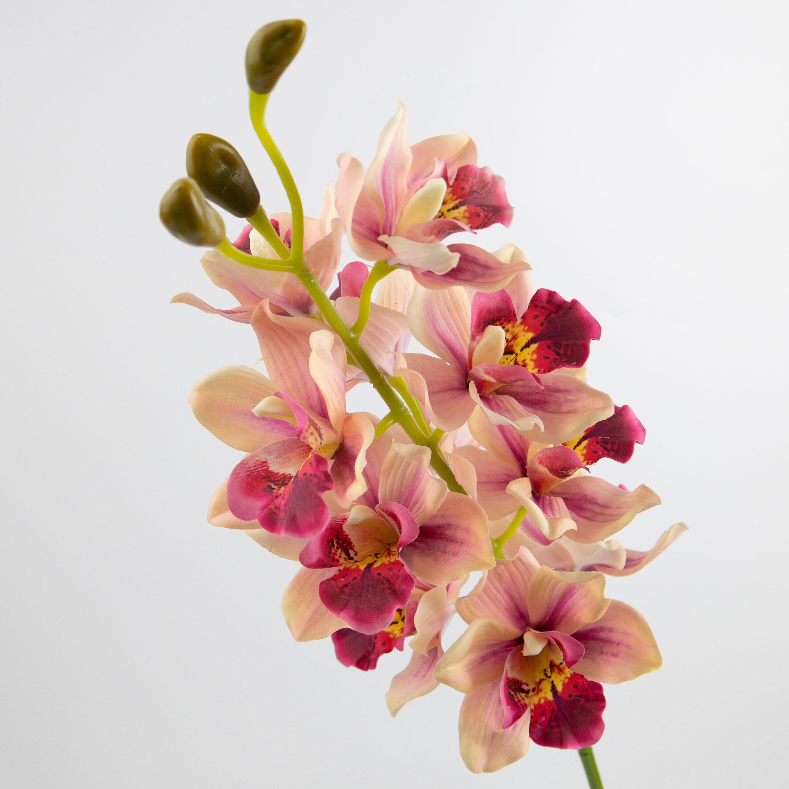 97cm Real-Touch 11 Heads Cymbidium Orchid Stem