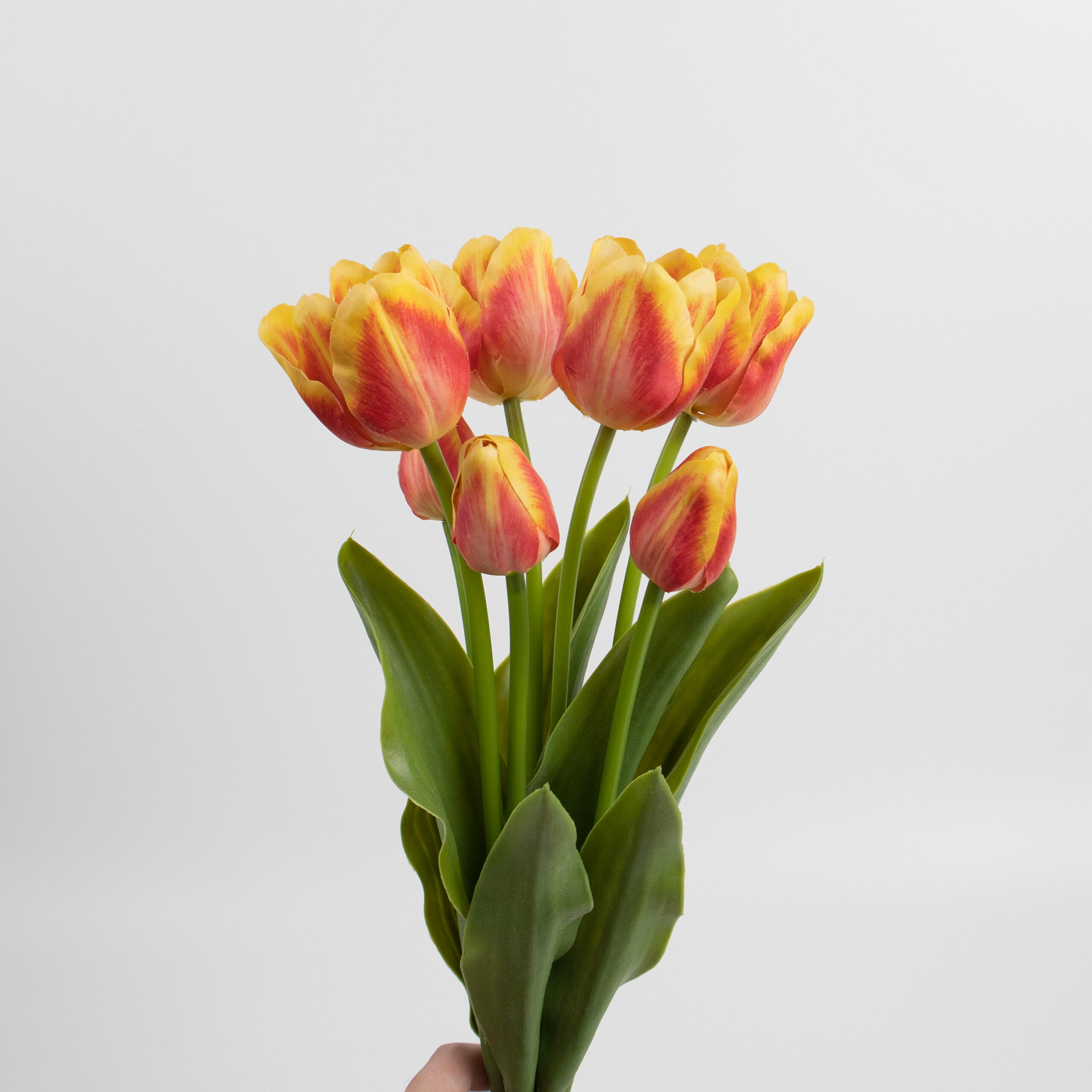 43cm Real-Touch 7 Heads Tulip Bundle