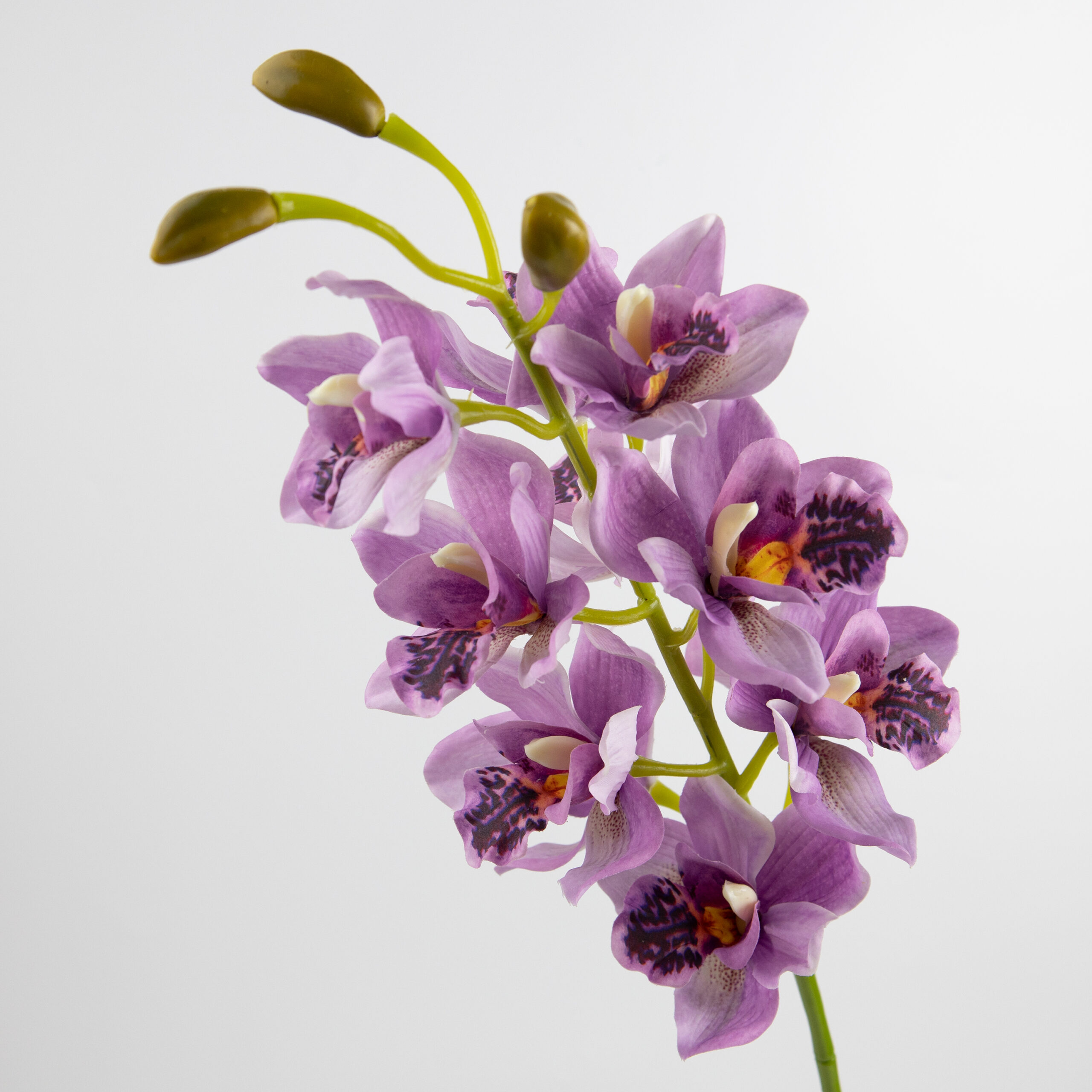 97cm Real-Touch 11 Heads Cymbidium Orchid Stem