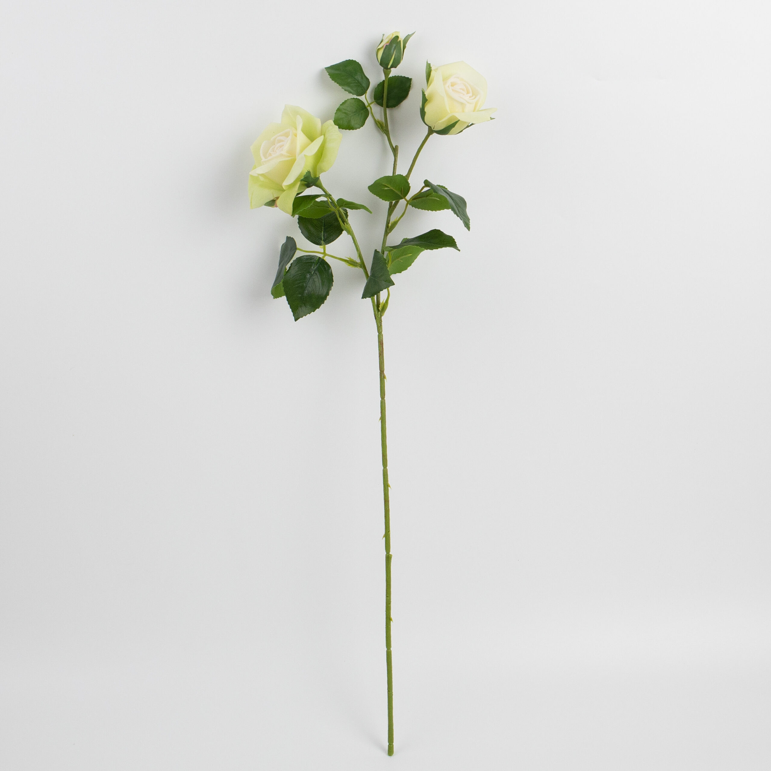 70cm Real-Touch 3 Heads Rose Spray