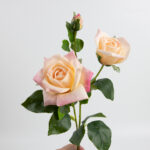 70cm Real-Touch 3 Heads Rose Spray